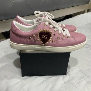 Pink Dolce & Gabbana sneakers size 40 women’s authentic